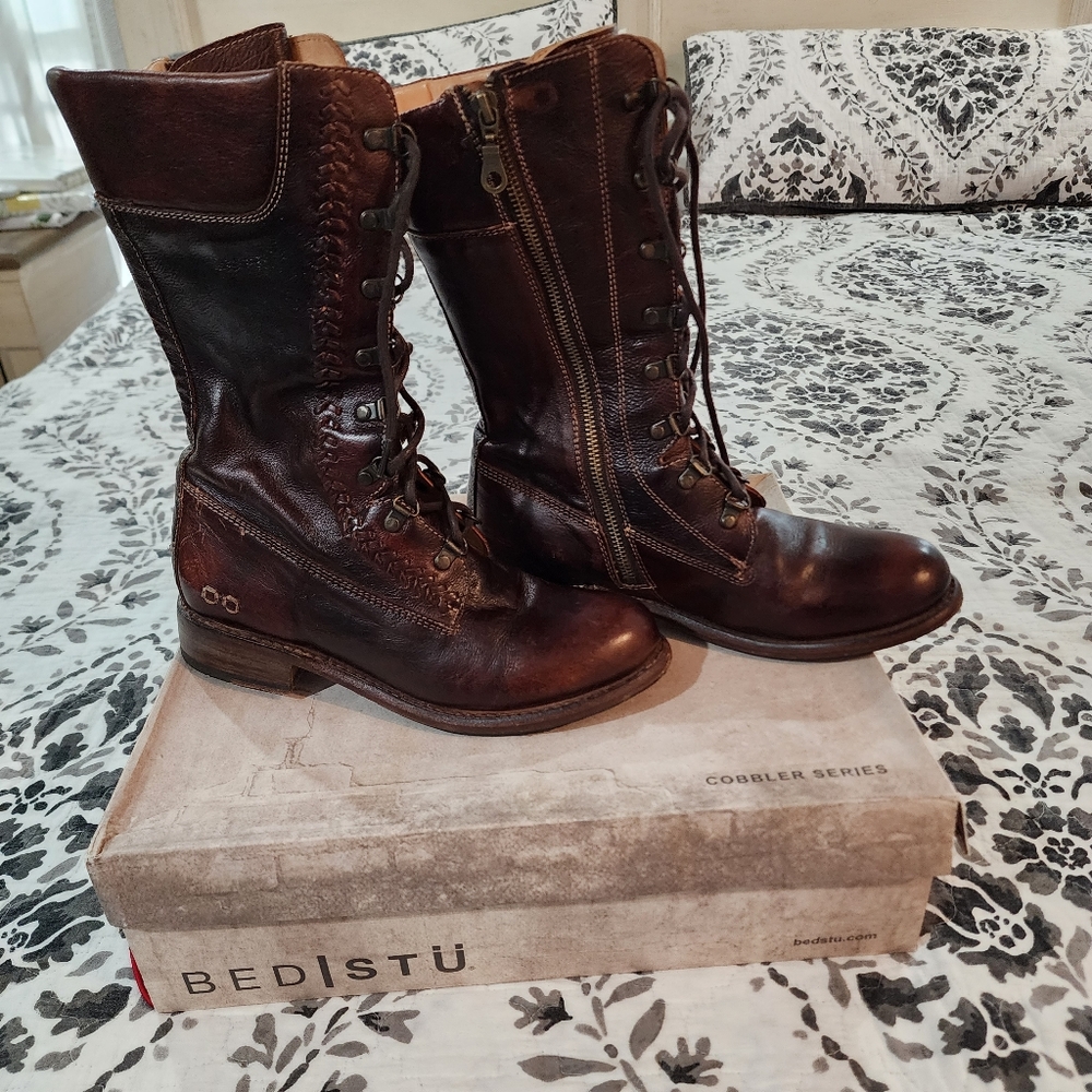 COPY - BEDSTU, Size: 8.5, Color: Teak Driftwood - Picture 3 of 8